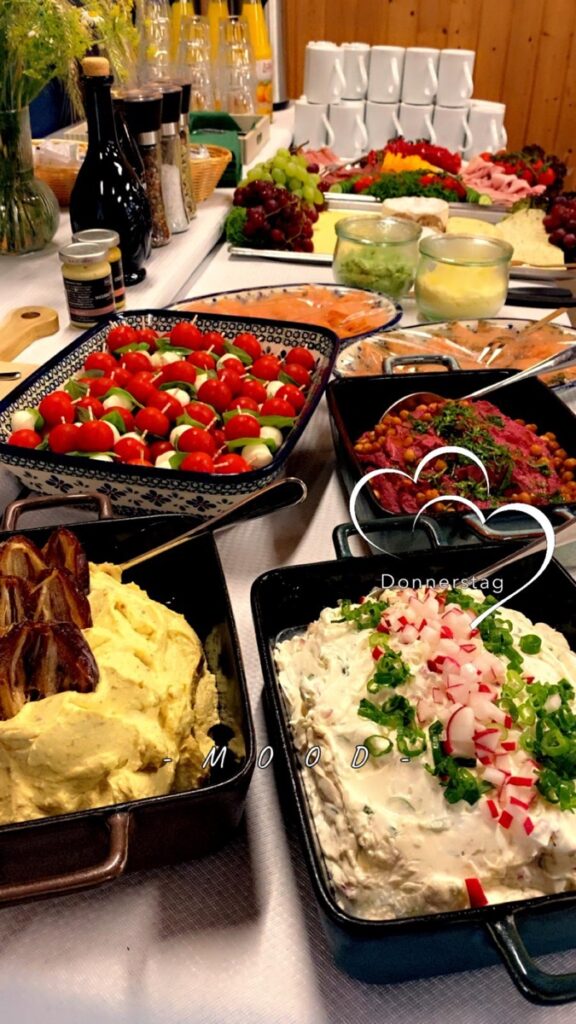 Frühstück, Brunch & Bewirtung für kleine Gruppen.